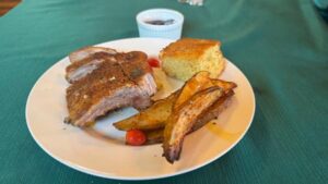 crooked creek outfitters kasilof alaska fishing lodge food 10