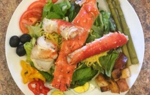 crooked creek outfitters kasilof alaska fishing lodge food 16