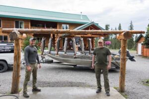 crooked creek outfitters kasilof alaska salmon fishing 24