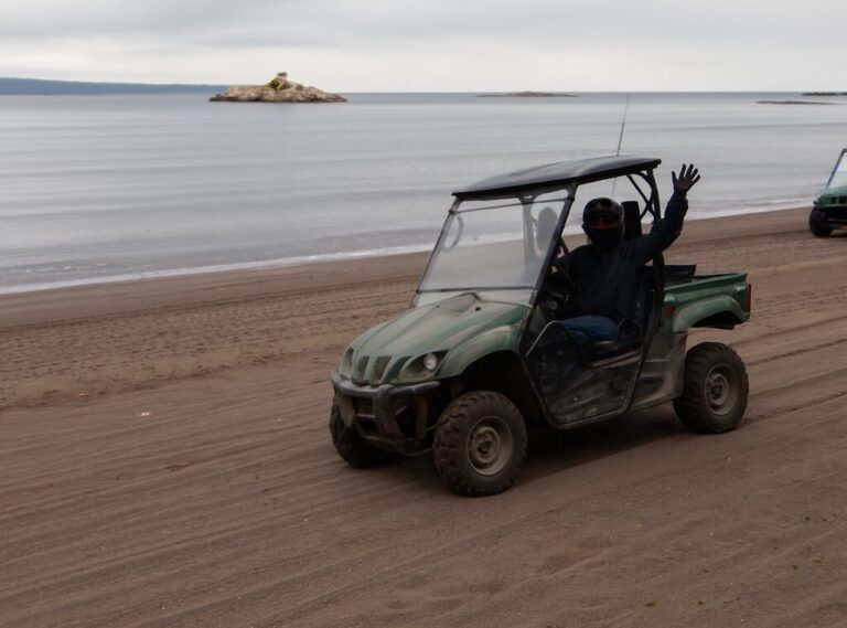 side by side beach cruise crooked creek retreat alaska